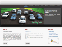 Tablet Screenshot of carachimotors.com